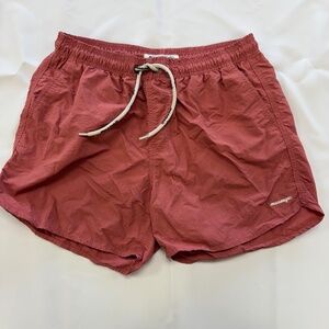 Maamgic Mens Swim Trunks Pink Size Small